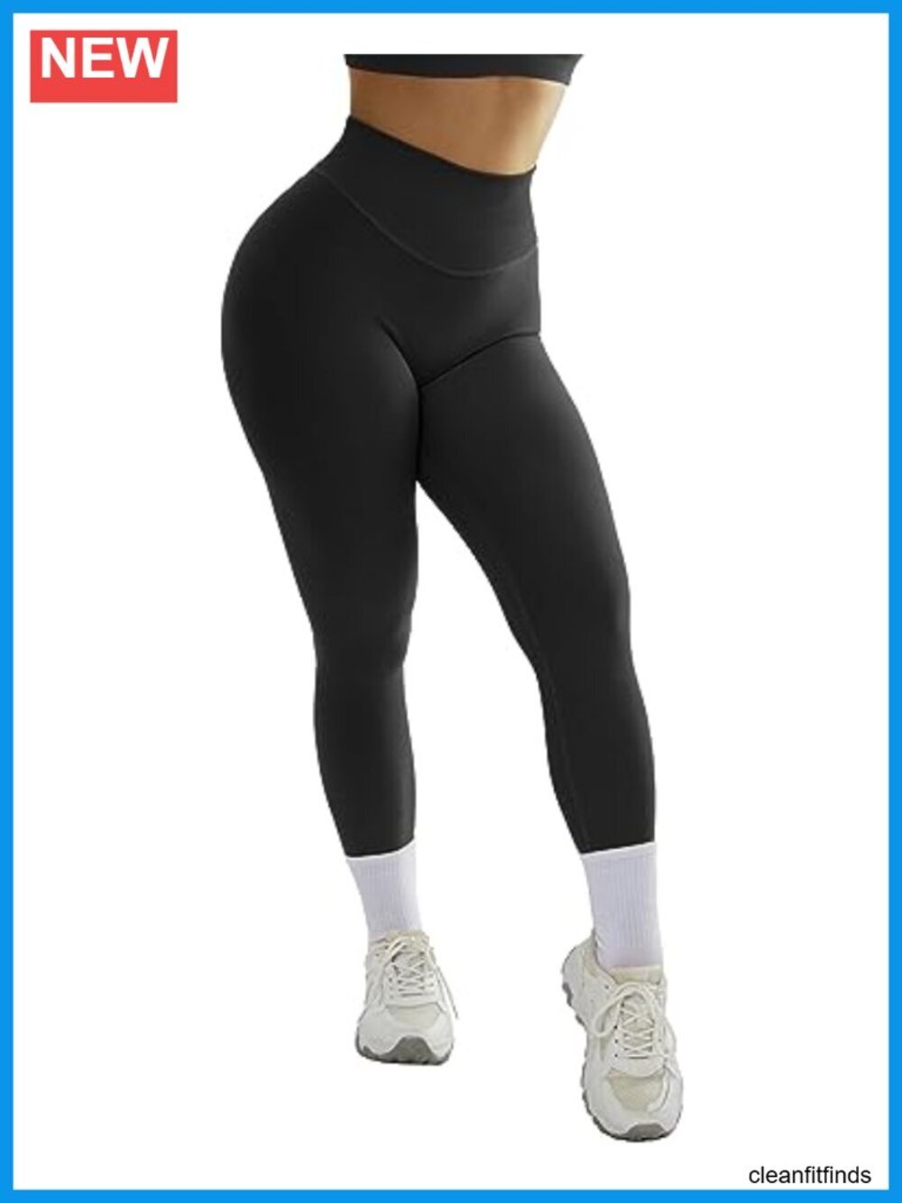 Seamless Butt Lifting Workout Leggings High Waist Yoga Pants Compression